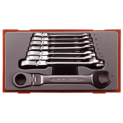 Clé à cliquet Teng Tools TT6508RF; 8 unités
