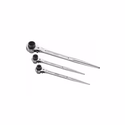 La clé à cliquet de construction Tengtools PGW1924 est fabriquée en acier au chrome vanadium et dispose d’un mécanisme à cliq ...
