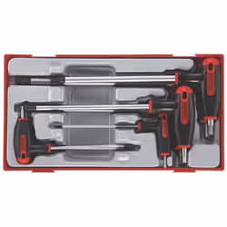 Clé hexagonale Teng Tools TTHEX7; 7 unités