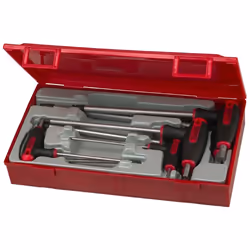 Clé hexagonale Teng Tools TTHEX7; 7 unités