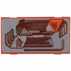 Ensemble de clés à anneau Teng Tools TTHT28; 28 unités