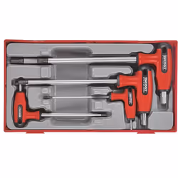 TENGTOOLS 245800107 Ensemble de 4 clés TX avec poignée en T Ensemble de 4 clés TX avec poignée en T Chez European Tools, nous ...