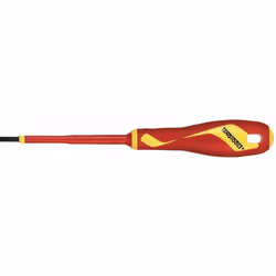 Tournevis isolé à bouche plate MDV826N Tengtools . Caractéristiques: Convient pour travailler avec une tension allant jusqu’à ...