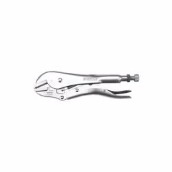 Tengtools Straight Mouth Jaw Model 401-10F en acier au chrome vanadium. Bouche droite et dentelée, avec une poignée et une se ...
