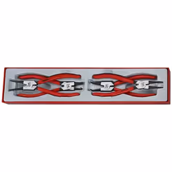 Pince à circlips Teng Tools TTX474-9; 4 unités