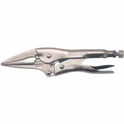 DESCRIPTION: Pince grip avec long bec fin. Avec fonction coupante.