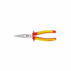 La pince isolée plate Tengtools MBV461-8 - 200 mm avec bouche semi-circulaire , Code 117620104 , est un outil à main qui ne d ...