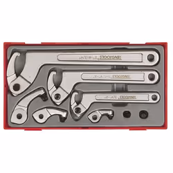 Ensemble de clés combinées Teng Tools TTHP08; 8 unités