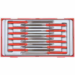 Jeu de fichiers Teng Tools TTNF12; 12 unités