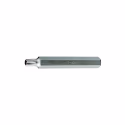 Long modèle de pointe TX 220825 par Tengtools . Convient pour les vis à fourche Torx internes . Dimensions : Size : TX25 Sock ...