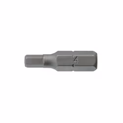 Hexagonal Tips modèle HEX2500203 par Tengtools . Paquet de 3 unités. >Dimensions : Taille : 2mm Clé à douille : 1/4" hexagona ...