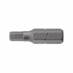 Hexagonal Tips modèle HEX2500803 par Tengtools . Paquet de 3 unités. >Dimensions : Taille : 8mm Clé à douille : hexagone 1/4" ...