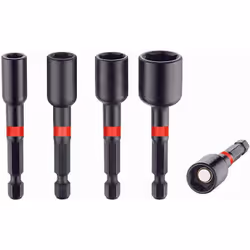 La pointe d’impact hexagonale 1/4 » de Tengtools . Convient pour les couples élevés. Fabriqué en acier S2 avec dureté HRC56-6 ...