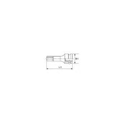 Clé à douille hexagonale, 1/2, 8mm TENGTOOLS 921508-C 151420304