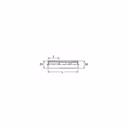 Clé hexadécimale de la série longue 1/4 ». Modèle M1406055-C de Tengtools . Clé métrique en chrome vanadium avec finition mat ...