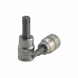 Tengtools 1/4 » Flat Tip Glass Model M141225T-C . Fabriqué en chrome vanadium avec une finition mate. Astuce TX S2 Dimensions ...