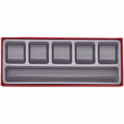 Le plateau d’objets TTZ01 de Tengtools est fabriqué en plastique durable et comprend 6 compartiments où vous pouvez ranger di ...