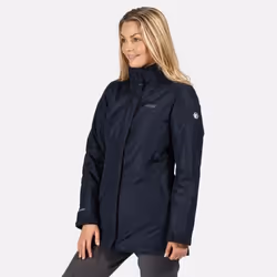 Veste technique imperméable - Regatta - BLANCHET II - Femme - Bleu - Sports dhiver
