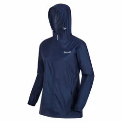 Regatta Veste technique imperméable Pack-It III | Bleu EU 34, Rain jacket, Femelle, Adulte, 34, EUE, Bleu