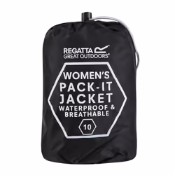 Regatta Veste technique imperméable Pack-It III | Noir EU 46