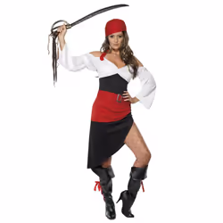 Smiffys 33356L, Déguisement, Pirate, L, 1 pièce(s)