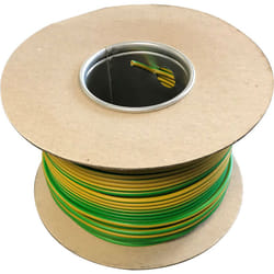 RS PRO câble, section: 6 mm² 100m, 450 V c.c., 750 V c.a. LSZH Bleu HO7Z-R Câble à conducteur simple ( Prix pour Bobine de 100 Mètres )