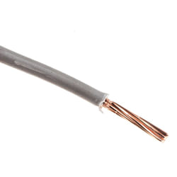 RS PRO câble, section: 6 mm² 100m, 450 V c.c., 750 V c.a. LSZH Gris HO7Z-R Câble à conducteur simple ( Prix pour Bobine de 100 Mètres )
