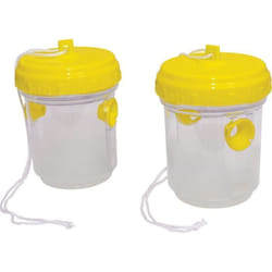 Piège à guêpes/frelons/mouches non toxique. Lot de 2