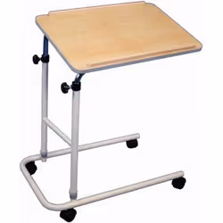 Table dappoint - Aidapt - Canterbury - Réglable en hauteur - Inclinable - Avec roulettes
