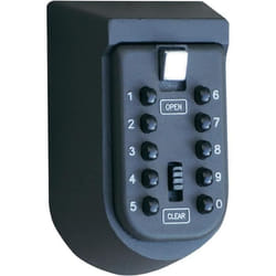 Coffre fort pour clés - VM844 - A code - Résistant aux intempéries - Noir - 105 x 65 x 56 cm