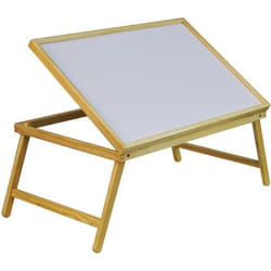 Plateau en Bois Pliable et Inclinable Pour Petit-Déjeuner au Lit