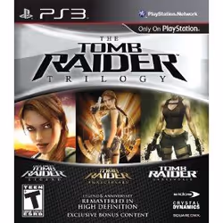 Eidos Tomb Raider: Trilogy, PS3, PlayStation 3, T (Teen)