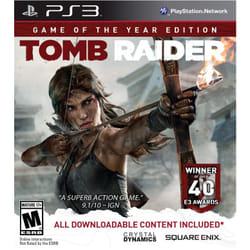 Square Enix Tomb Raider Game Of The Year Edition, PS3 Standard+DLC PlayStation 3