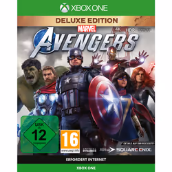 Square Enix Marvel's Avengers : Amélioration Deluxe, Xbox One, Mode Multiplayer, T (Teen), Support physique