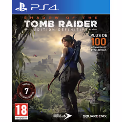 Square Enix Shadow of The Tomb Raider - Definitive Edition, PlayStation 4, M (Mature), Support physique