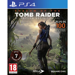 Square Enix Shadow of The Tomb Raider - Definitive Edition Complet Allemand, Anglais, Chinois simplifié, Coréen, Espagnol, Français, Italien, Polonais, Portugais, Russe PlayStation 4