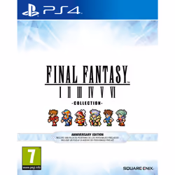 Deep Silver Final Fantasy I-VI Collection Anniversary Edition Anniversaire Chinois simplifié, Chinois traditionnel, Allemand, Anglais, Espagnol, Français, Italien, Japonais, Coréen, POR-BRA, Russe, Thaïlande PlayStation 4 - Vue supplémentaire 2