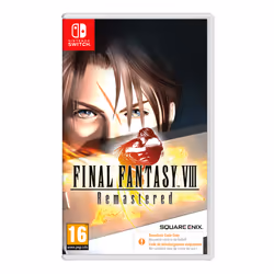 Square Enix FINAL FANTASY VIII Remastered (Switch), Nintendo Switch, T (Teen), Code dans une boîte