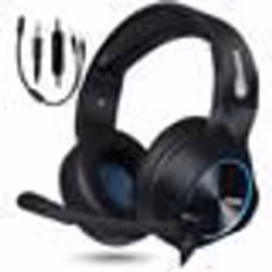 Casque Gamer 7.1 - UNI - Compatible PS4 - Micro intégré - Filaire - Noir