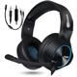 Casque Gamer 7.1 - UNI - Compatible PS4 - Micro intégré - Filaire - Noir