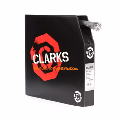 Boite de 100 câbles de dérailleur inox Clarks D1