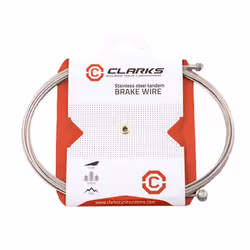 Cable frein vtt/route inox clarks tandem 3.00m (vendu a lunite)
