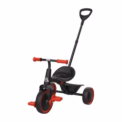 Tricycle - Mookie - 705CB - 2 En 1 - Siège réglable - Poignée amovible - Ceinture 3 points