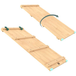 Pont-toboggan Montessori en bois fsc®