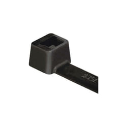 Hellermanntyton - 111-12830 T120S-PA66W-BK Serre-câble noir stabilisé aux uv 50 pc(s) R014311