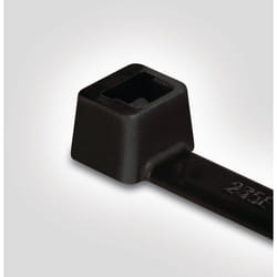 Hellermann Tyton T50R serre-câbles Polyamide Noir 100 pièce(s)