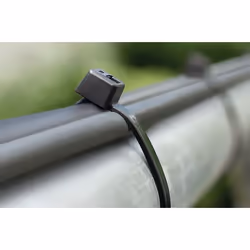 Hellermann Tyton T50R serre-câbles Polyamide Noir 100 pièce(s)