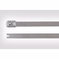 Hellermann Tyton MBT14HS, Acier inoxydable, Acier inoxydable, 10,2 cm, 2000 N ( 1 kilogrammeforce = 9,81 Newton), -80 - 538 ° ...