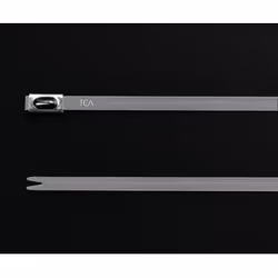 Hellermann Tyton 111-93088, Métal, Polyamide, Métallique, 5 cm, 201 mm, 4,6 mm, 0,3 mm