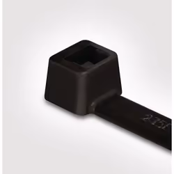 Hellermann Tyton T120L, Polyamide, Noir, 22,5 cm, 1 tête(s), 760 mm, 7,6 mm